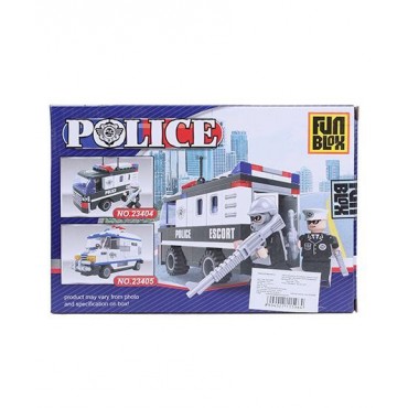 Fun Blox Police Block Set 127 Pieces